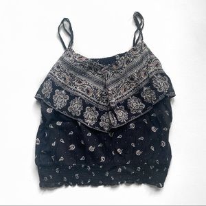 American Eagle Ruffle Tank Top